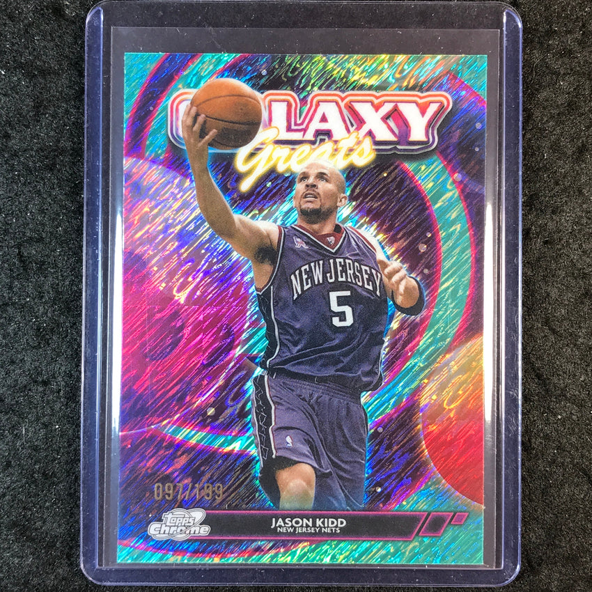 2025-26 Topps Cosmic Chrome JASON KIDD Galaxy Greats Aqua Equinox 97/199 #28