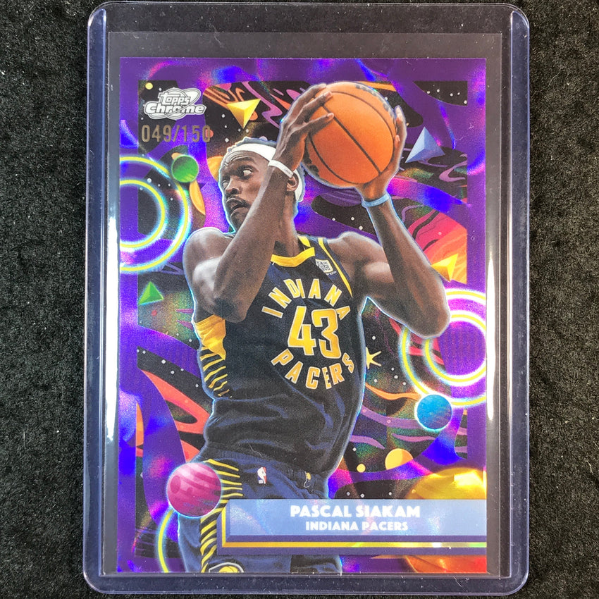 2025-26 Topps Cosmic Chrome PASCAL SIAKAM Base Purple Nebula 49/150 #46