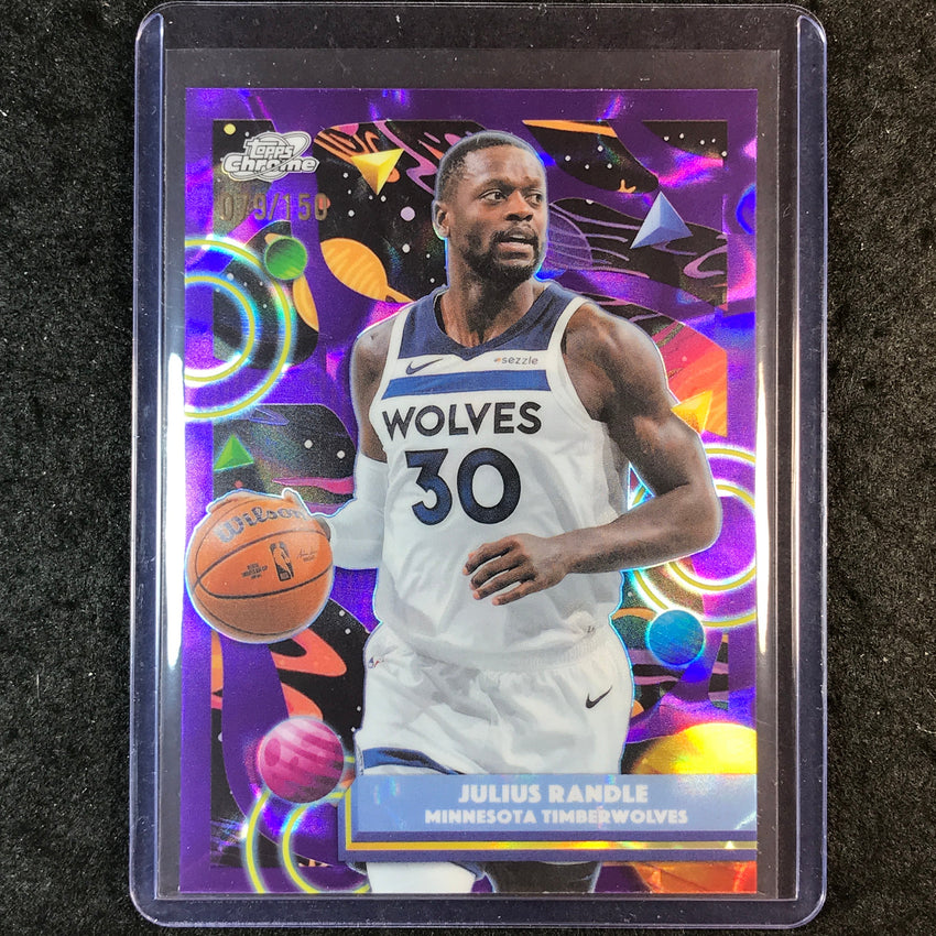 2025-26 Topps Cosmic Chrome JULIUS RANDLE Base Purple Nebula 79/150 #148