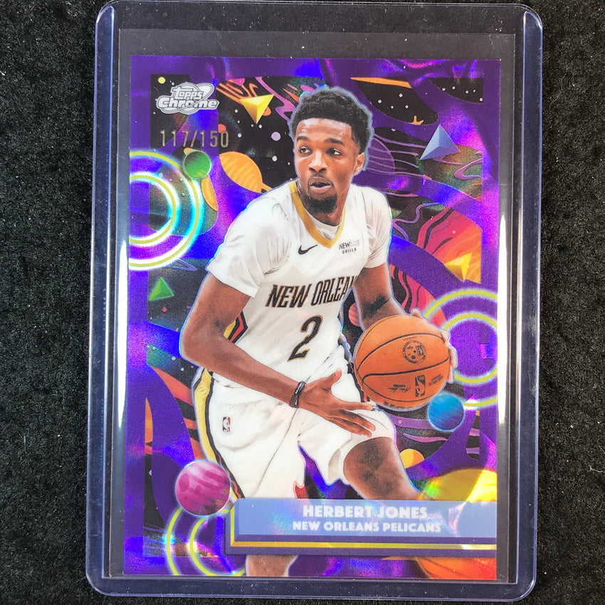 2025-26 Topps Cosmic Chrome HERBERT JONES Base Purple Nebula 117/150 #178