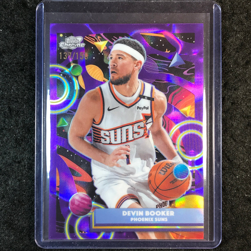 2025-26 Topps Cosmic Chrome DEVIN BOOKER Base Purple Nebula 137/150 #184