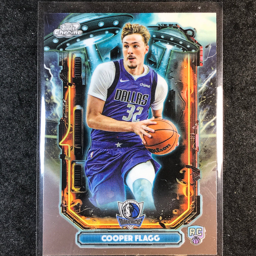 2025-26 Topps Cosmic Chrome COOPER FLAGG Extraterrestrial Talent Rookie Base #11