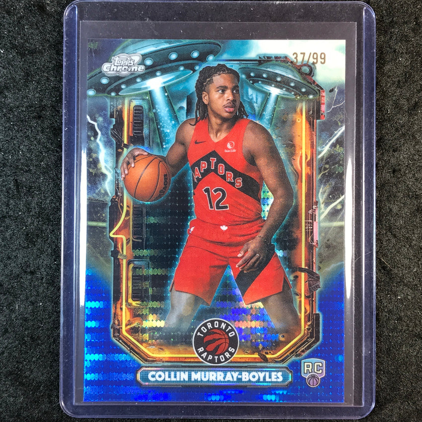 2025-26 Cosmic Chrome COLLIN MURRAY-BOYLES Extraterrestrial Rookie Blue 37/99