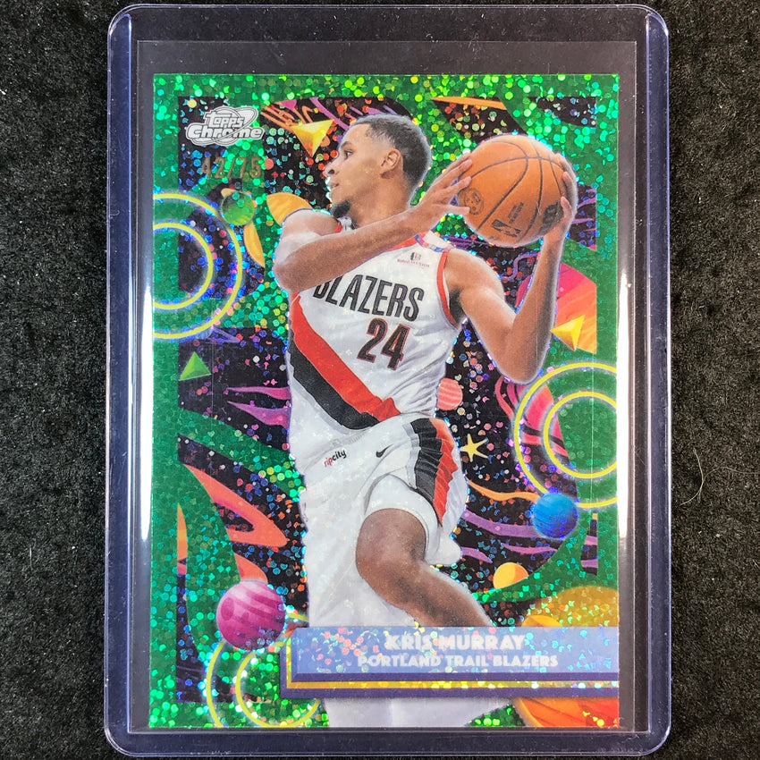 2025-26 Topps Cosmic Chrome KRIS MURRAY Base Green Space Dust 42/75 #16