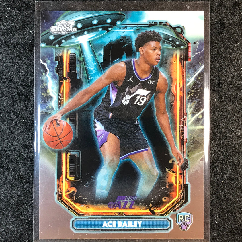 2025-26 Topps Cosmic Chrome ACE BAILEY Extraterrestrial Talent Rookie Base #13