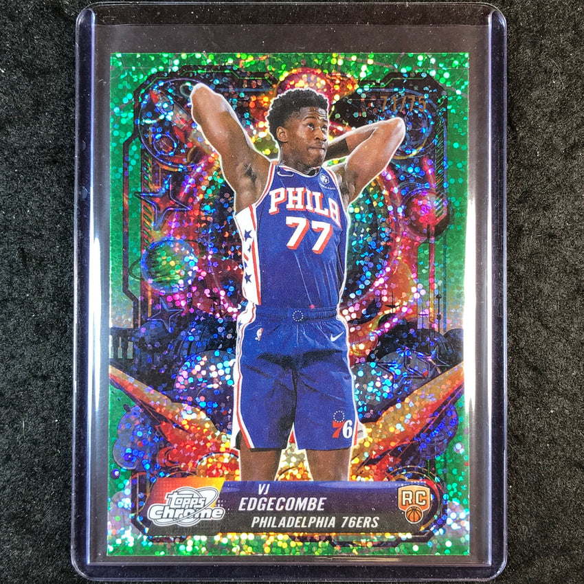 2025-26 Topps Cosmic Chrome VJ EDGECOMBE Propulsion Rookie Green 71/75 #18