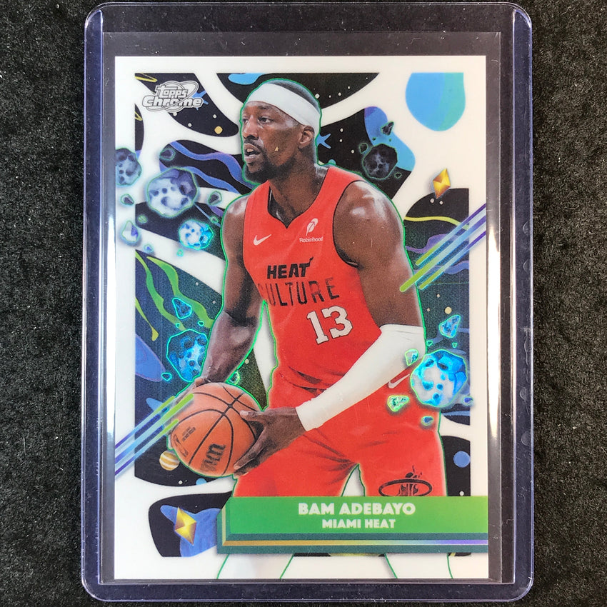 2025-26 Topps Cosmic Chrome BAM ADEBAYO White Hole Refractor SP #132