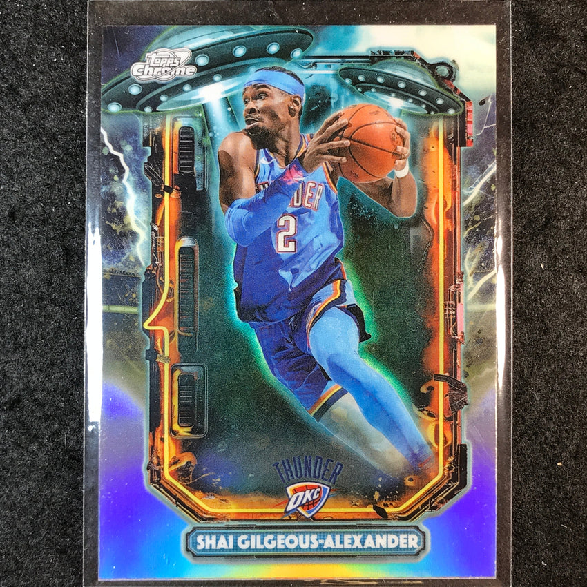2025-26 Cosmic Chrome SHAI GILGEOUS-ALEXANDER Extraterrestrial Refractor #1