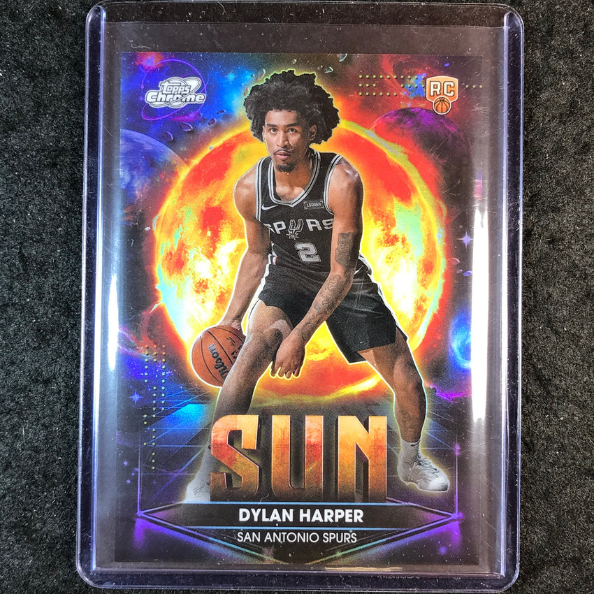 2025-26 Topps Cosmic Chrome DYLAN HARPER Planetary Pursuit Rookie SP Sun #PPS-9