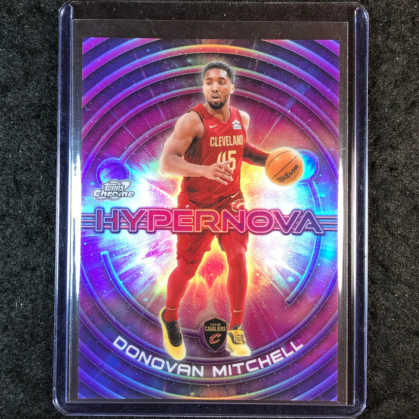 2025-26 Topps Cosmic Chrome DONOVAN MITCHELL Hypernova SSP #HN-15