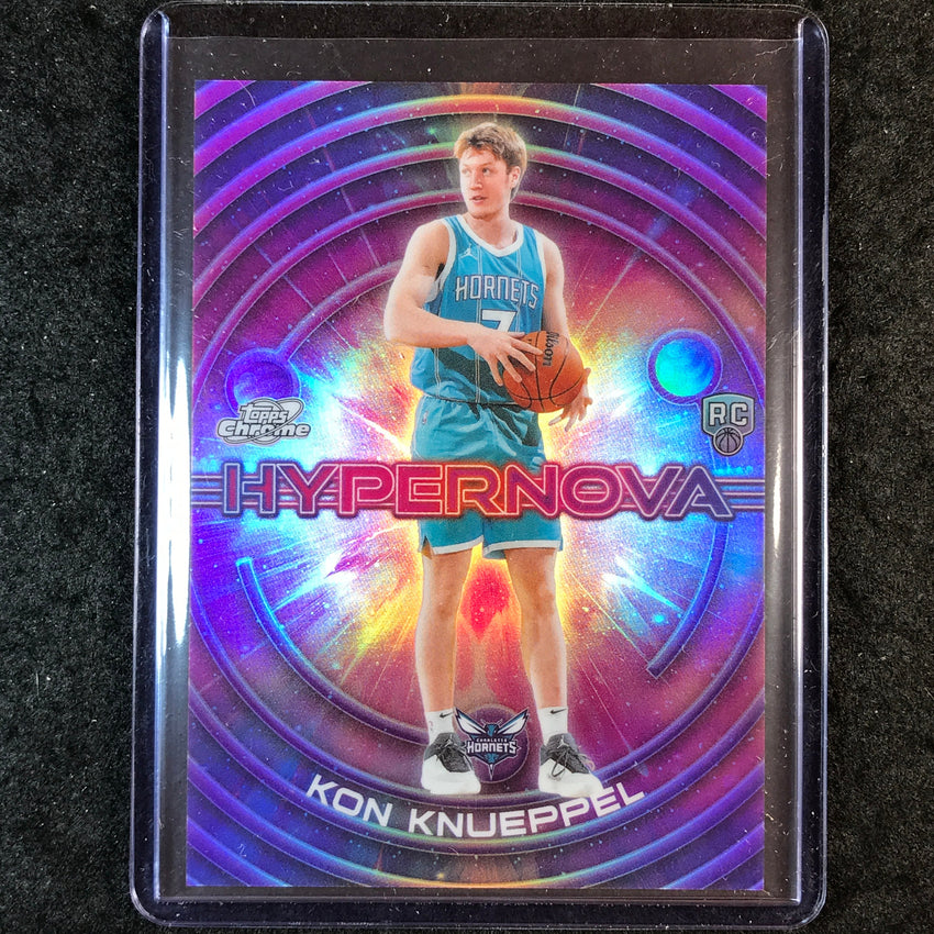 2025-26 Topps Cosmic Chrome KON KNUEPPEL Hypernova Rookie SSP #HN-19