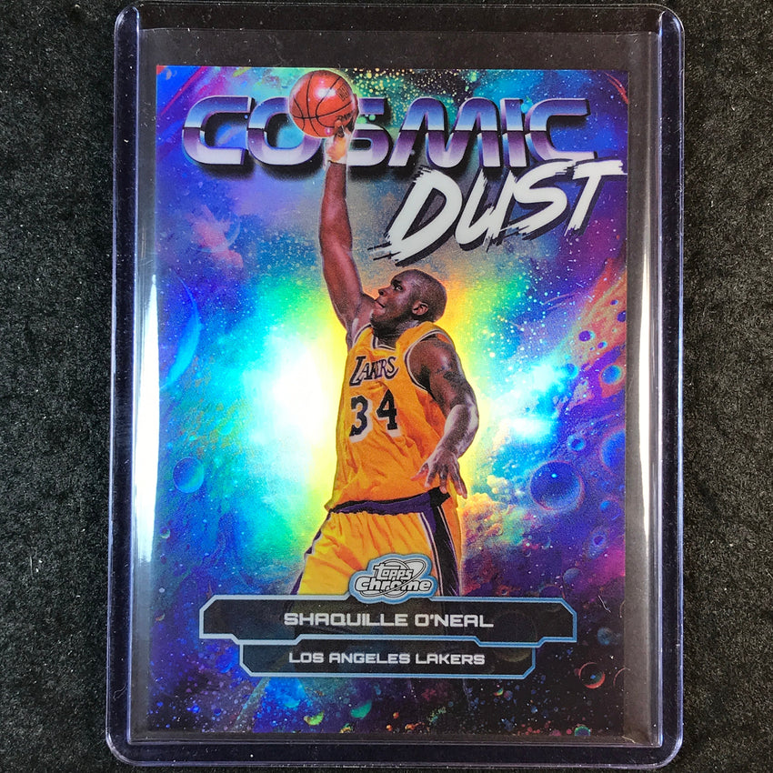 2025-26 Topps Cosmic Chrome SHAQUILLE O'NEAL Cosmic Dust SSP #CD-11