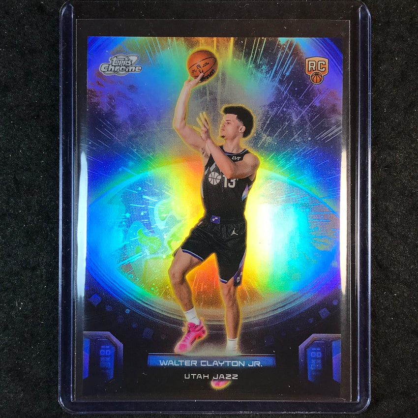 2025-26 Topps Cosmic Chrome WALTER CLAYTON JR. Re-Entry Rookie SSP #REE-36