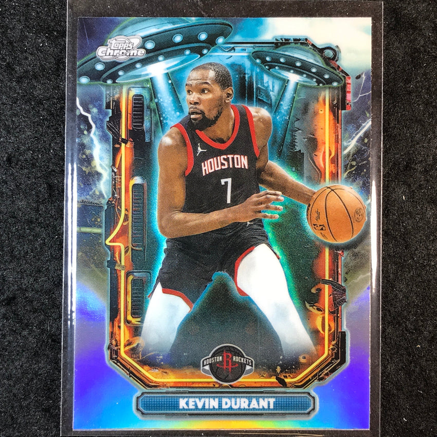 2025-26 Topps Cosmic Chrome KEVIN DURANT Extraterrestrial Talent Refractor #9