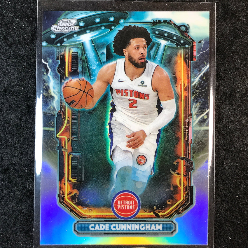 2025-26 Cosmic Chrome CADE CUNNINGHAM Extraterrestrial Talent Refractor #10