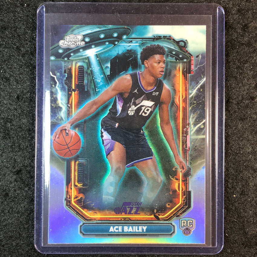 2025-26 Cosmic Chrome ACE BAILEY Extraterrestrial Talent Rookie Refractor #13