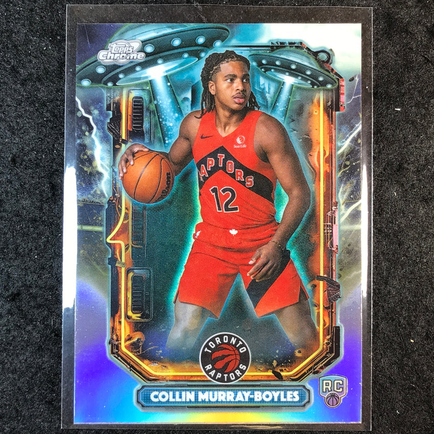 2025-26 Cosmic Chrome COLLIN MURRAY-BOYLES Extraterrestrial Rookie Refractor #19