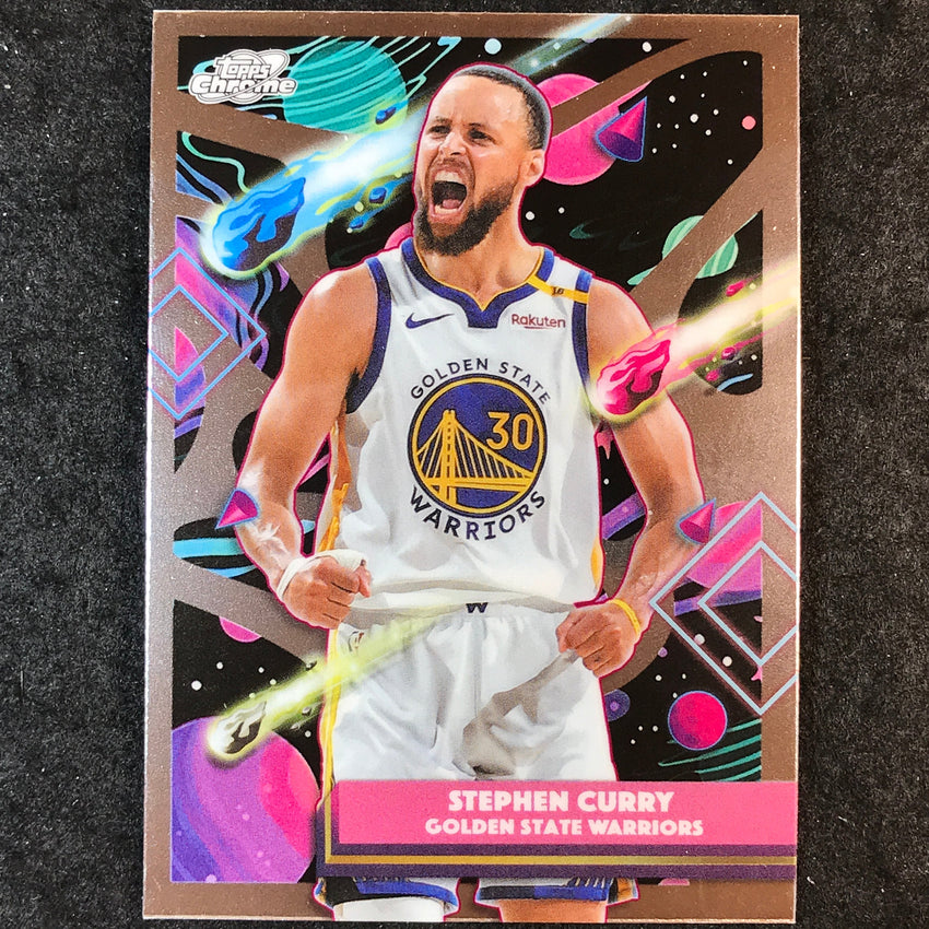2025-26 Topps Cosmic Chrome STEPHEN CURRY Base #18