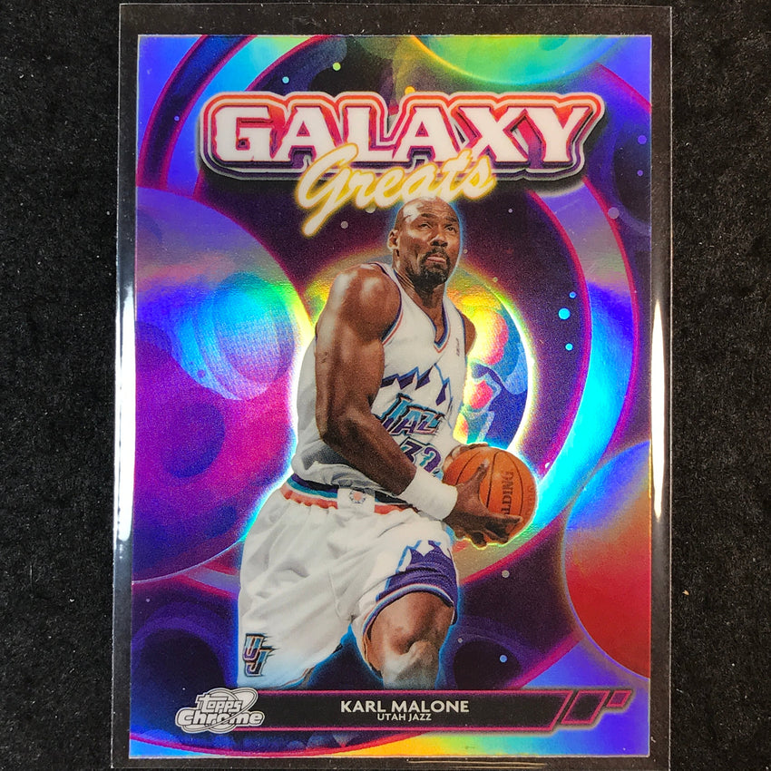 2025-26 Topps Cosmic Chrome KARL MALONE Galaxy Greats Refractor #6