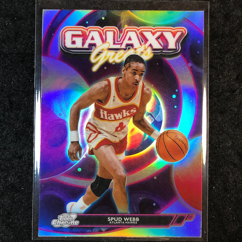 2025-26 Topps Cosmic Chrome SPUD WEBB Galaxy Greats Refractor #12