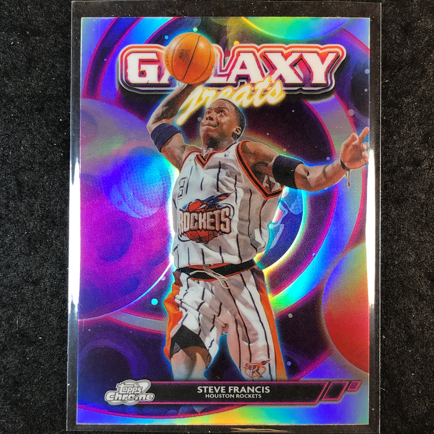 2025-26 Topps Cosmic Chrome STEVE FRANCIS Galaxy Greats Refractor #20