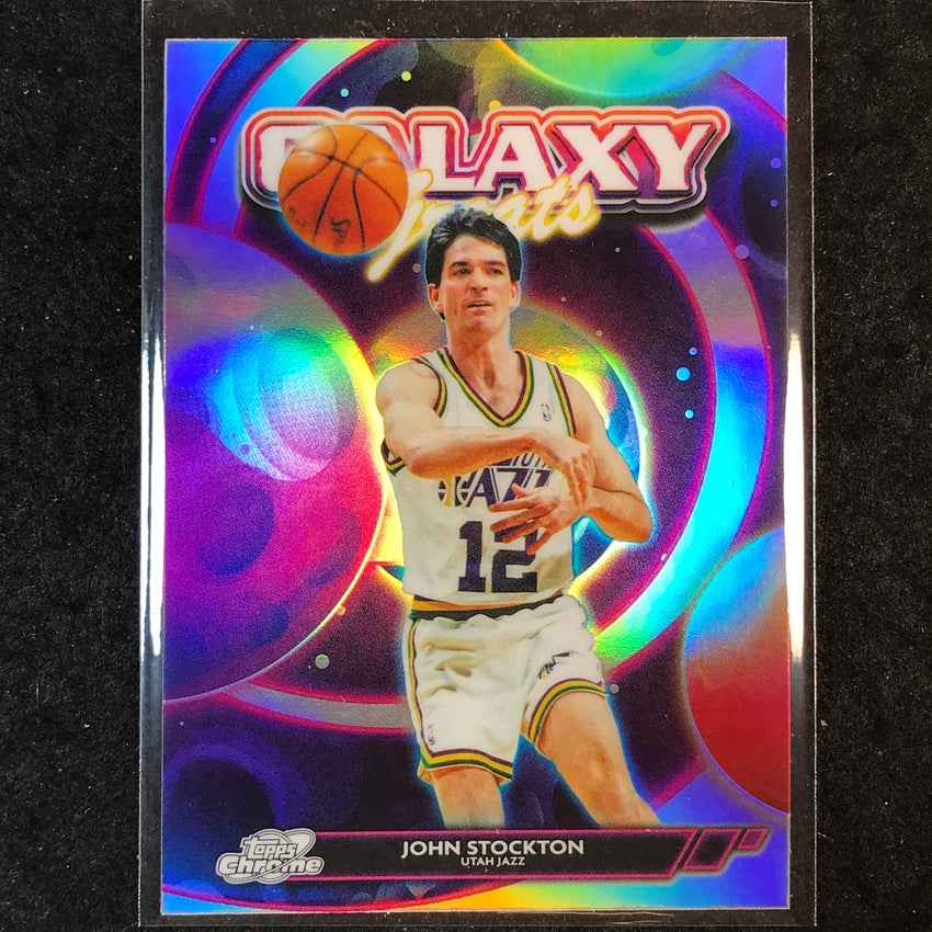 2025-26 Topps Cosmic Chrome JOHN STOCKTON Galaxy Greats Refractor #21