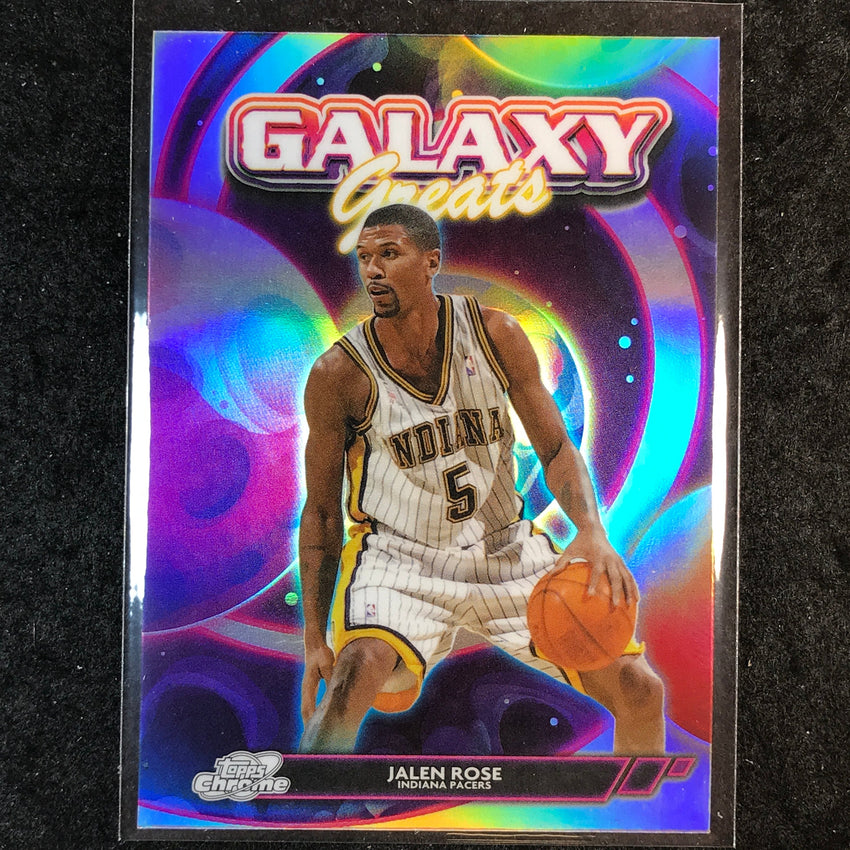 2025-26 Topps Cosmic Chrome JALEN ROSE Galaxy Greats Refractor #29
