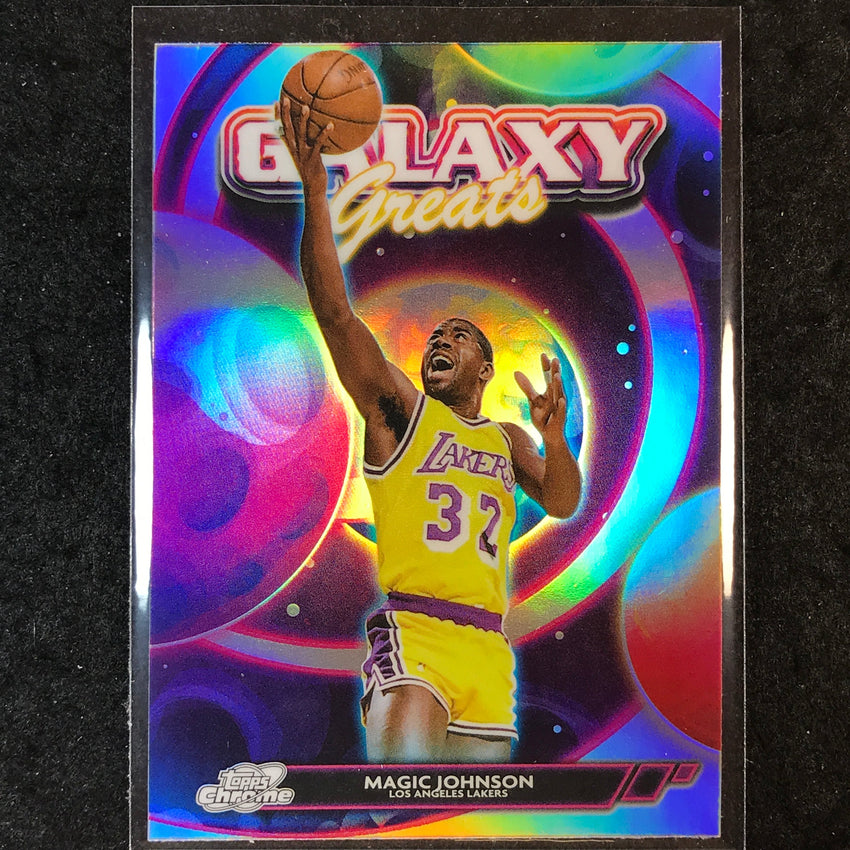 2025-26 Topps Cosmic Chrome MAGIC JOHNSON Galaxy Greats Refractor #30