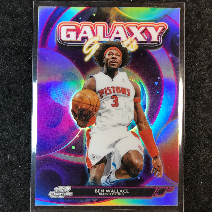 2025-26 Topps Cosmic Chrome BEN WALLACE Galaxy Greats Refractor #33