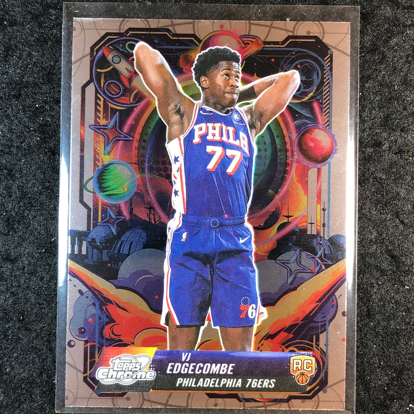 2025-26 Topps Cosmic Chrome VJ EDGECOMBE Propulsion Rookie Base #18