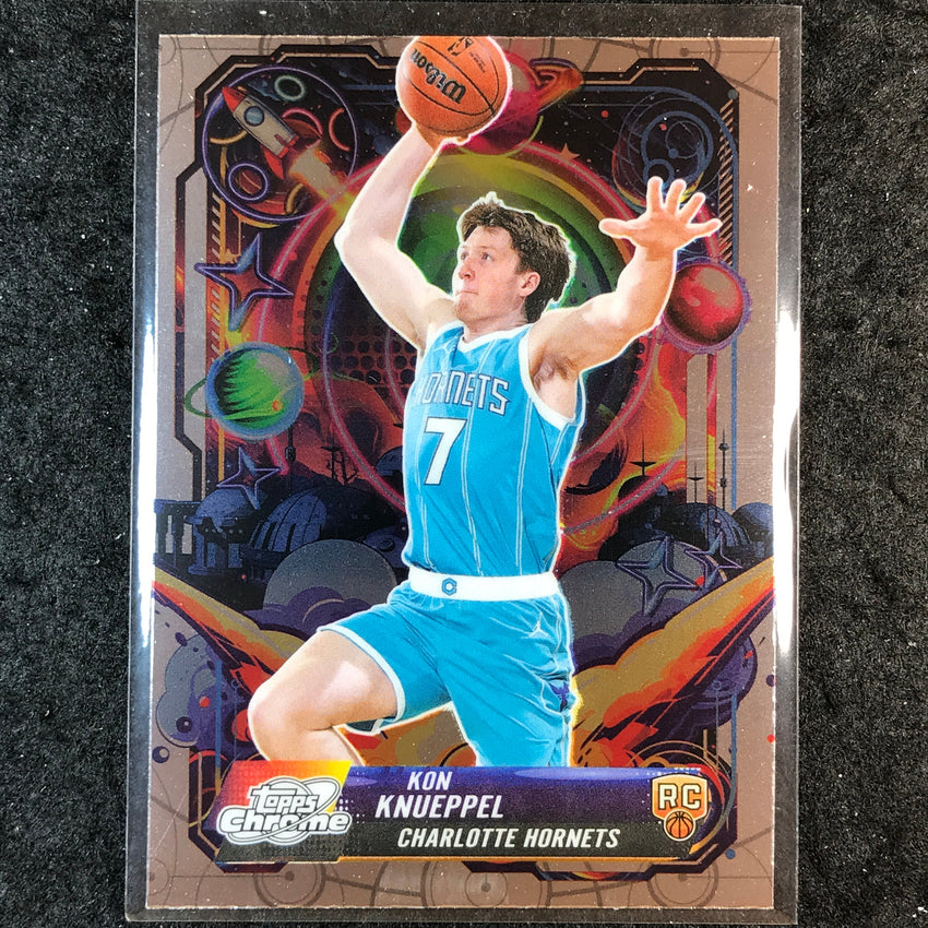 2025-26 Topps Cosmic Chrome KON KNUEPPEL Propulsion Rookie Base #19