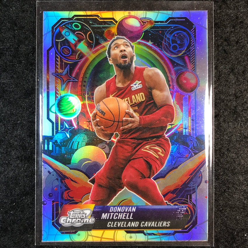 2025-26 Topps Cosmic Chrome DONOVAN MITCHELL Propulsion Refractor #2