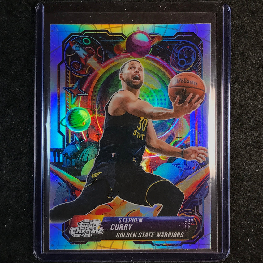 2025-26 Topps Cosmic Chrome STEPHEN CURRY Propulsion Refractor #3