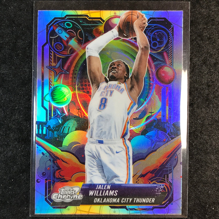 2025-26 Topps Cosmic Chrome JALEN WILLIAMS Propulsion Refractor #6