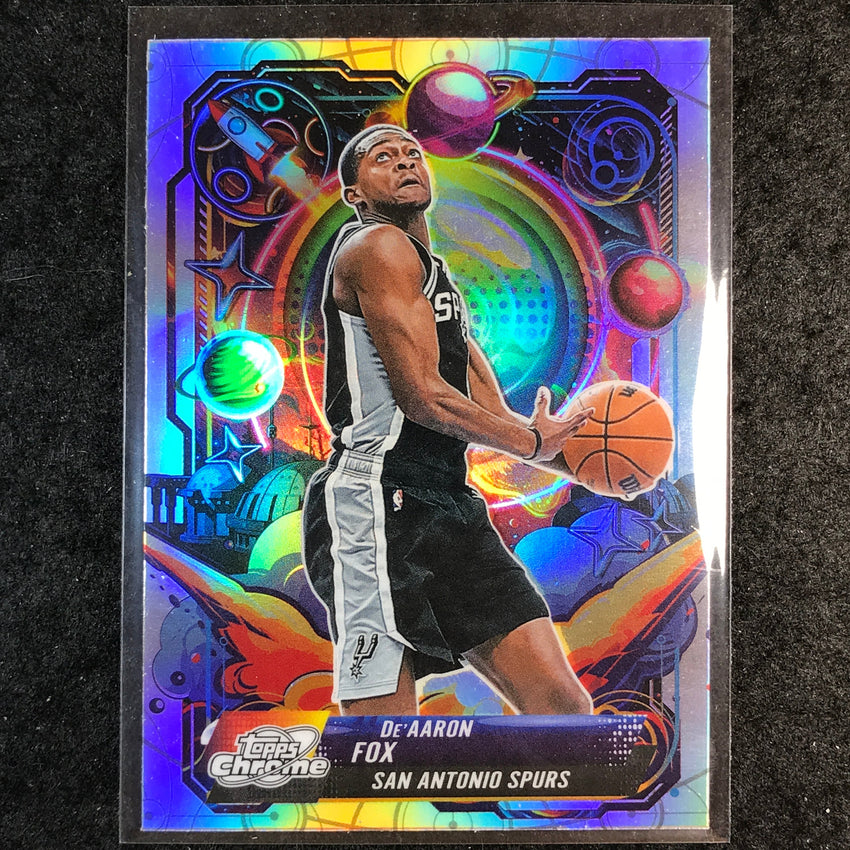 2025-26 Topps Cosmic Chrome DE'AARON FOX Propulsion Refractor #7