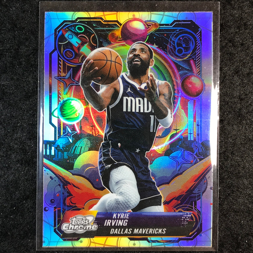 2025-26 Topps Cosmic Chrome KYRIE IRVING Propulsion Refractor #11