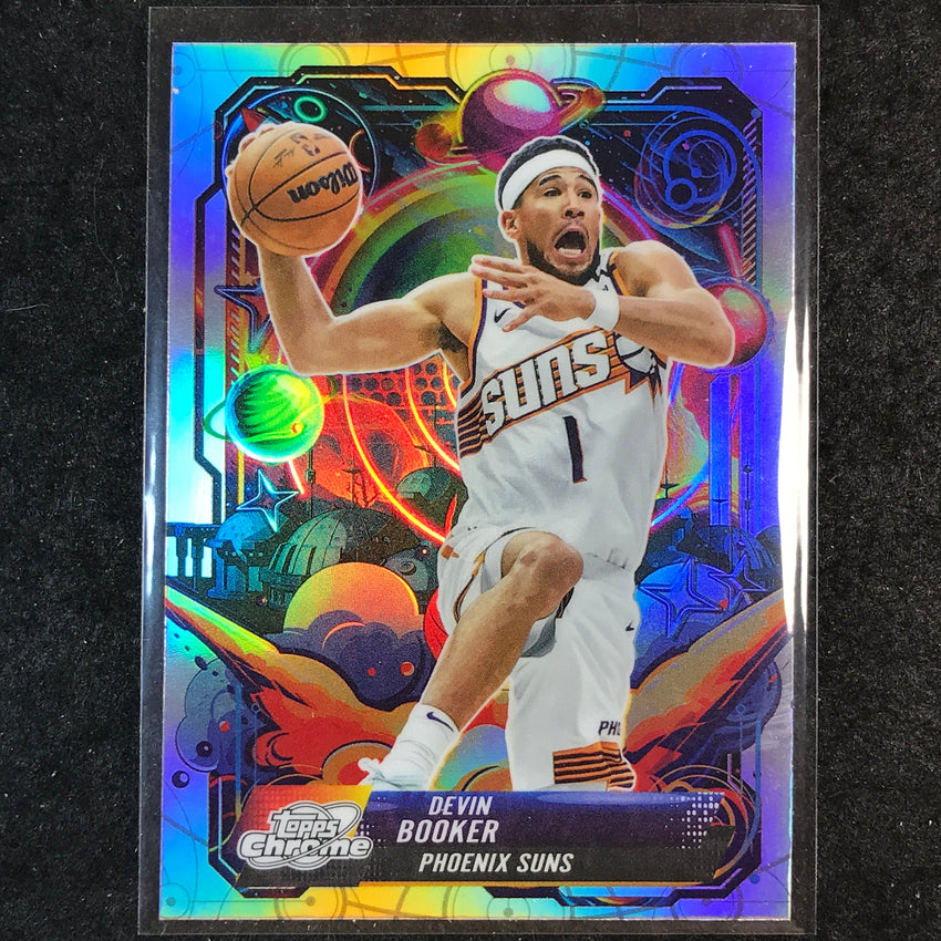 2025-26 Topps Cosmic Chrome DEVIN BOOKER Propulsion Refractor #14