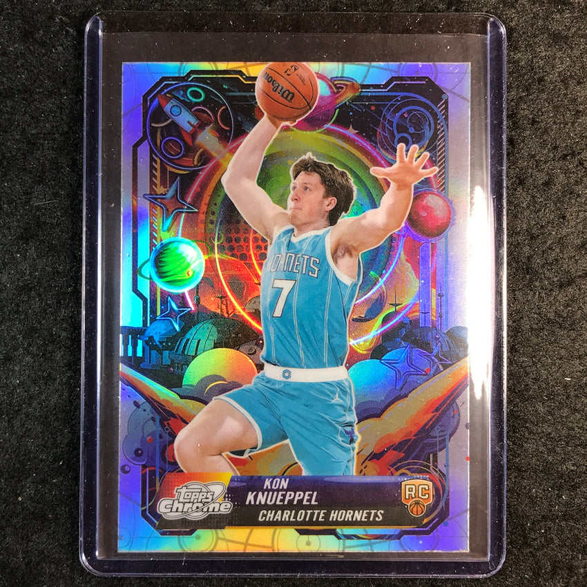 2025-26 Topps Cosmic Chrome KON KNUEPPEL Propulsion Rookie Refractor #19