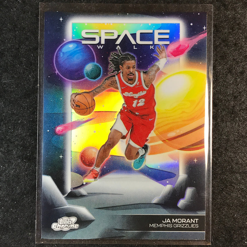 2025-26 Topps Cosmic Chrome JA MORANT Space Walk Refractor #3