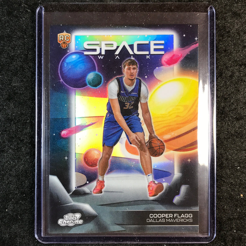 2025-26 Topps Cosmic Chrome COOPER FLAGG Space Walk Rookie Refractor #6