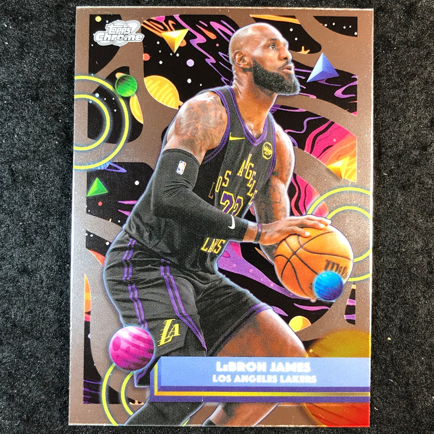 2025-26 Topps Cosmic Chrome LEBRON JAMES Base #157