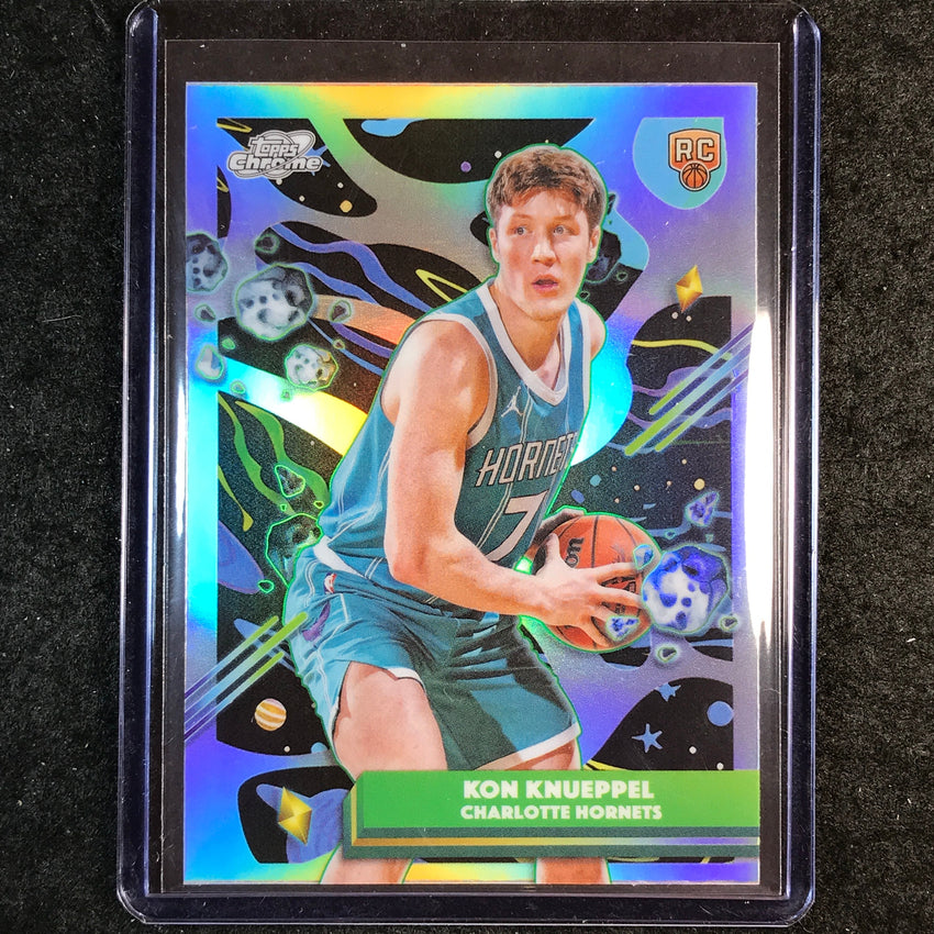 2025-26 Topps Cosmic Chrome KON KNUEPPEL Rookie Base Refractor #197