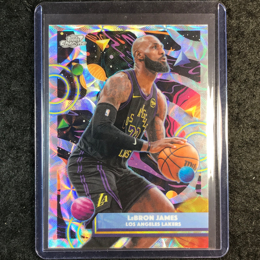 2025-26 Topps Cosmic Chrome LEBRON JAMES Base Nucleus #157