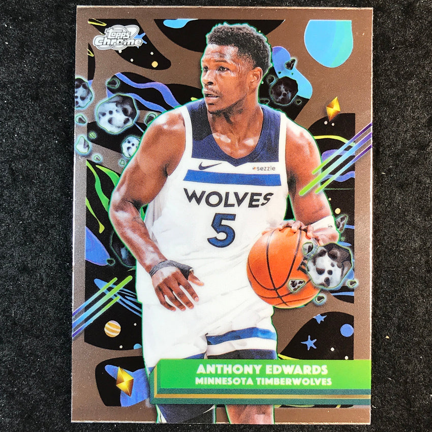 2025-26 Topps Cosmic Chrome ANTHONY EDWARDS Base #165