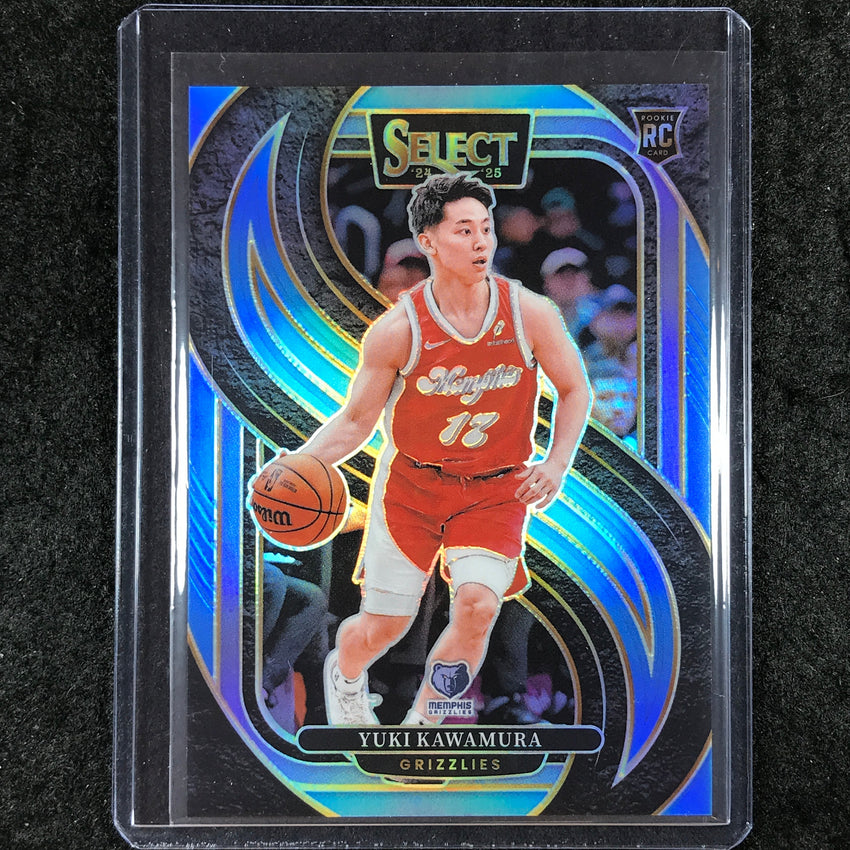2024-25 Select YUKI KAWAMURA Premier Level Rookie Light Blue /299 #168