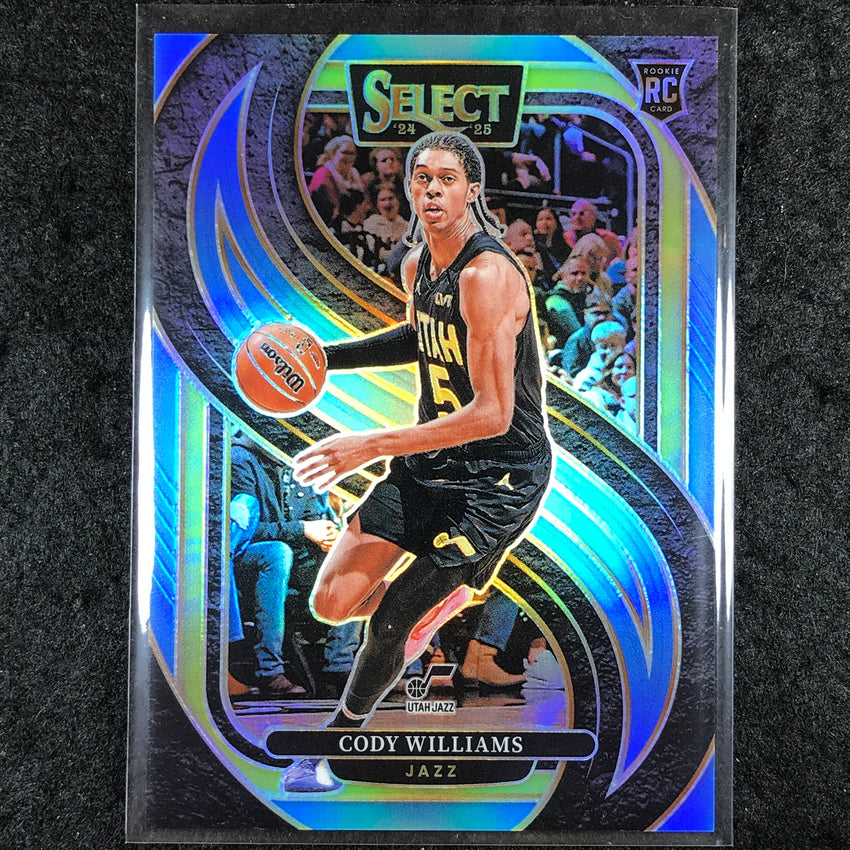 2024-25 Select CODY WILLIAMS Premier Level Rookie Light Blue /299 #172