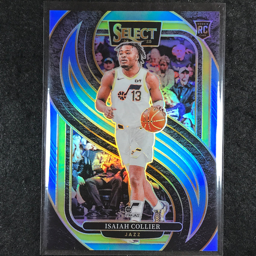 2024-25 Select ISAIAH COLLIER Premier Level Rookie Light Blue /299 #178