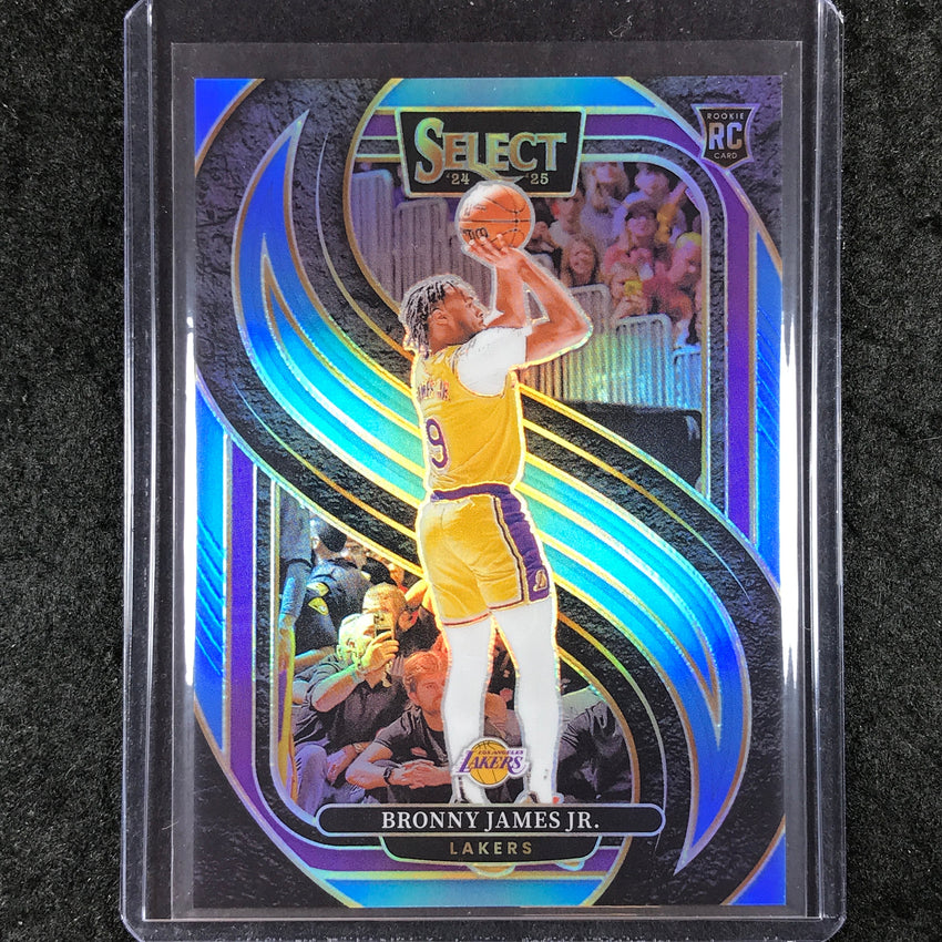 2024-25 Select BRONNY JAMES JR. Premier Level Rookie Light Blue /299 #179