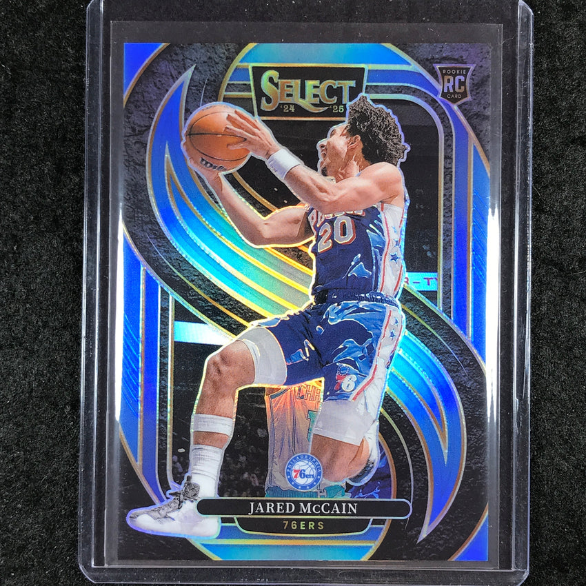 2024-25 Select JARED MCCAIN Premier Level Rookie Light Blue /299 #184