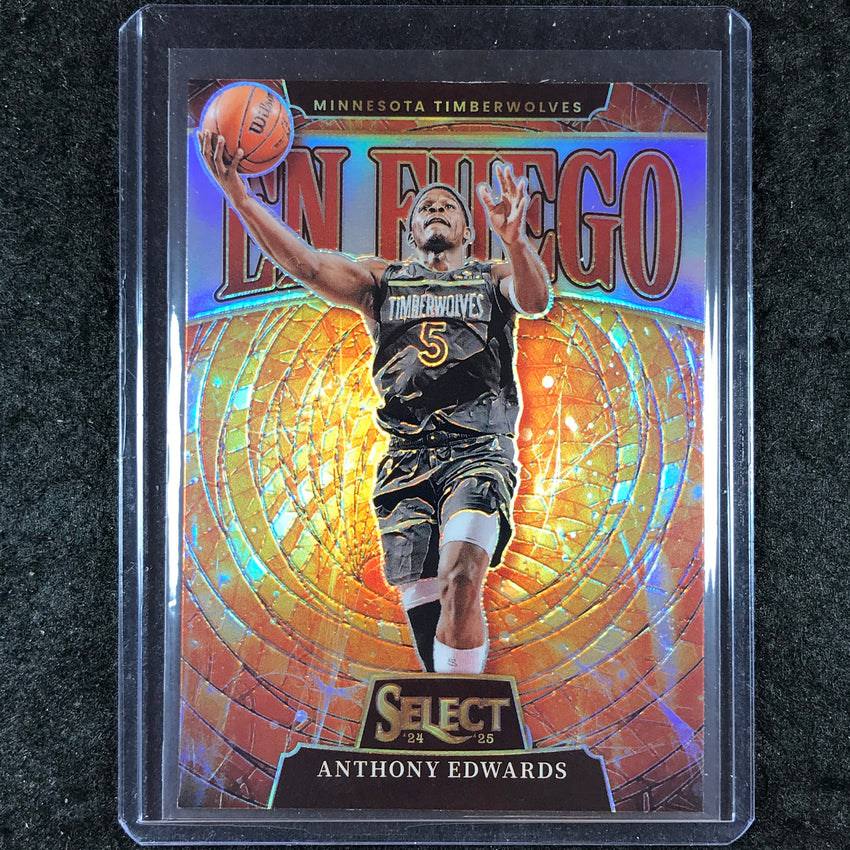 2024-25 Select ANTHONY EDWARDS En Fuego Silver #3